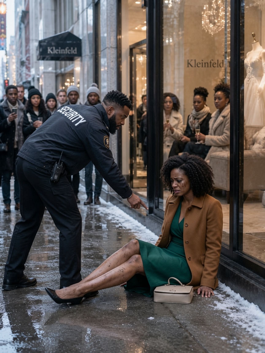 I Sat Crying On A Freezing Fifth Avenue Sidewalk After Being Dragged Out Of A Luxury Bridal Boutique For “Not Looking Wealthy Enough.” Ten Minutes Later, A Convoy Of Black Range Rovers Stopped In Front Of The Store… And The Man I Once Thought Was Just A Quiet Researcher Stepped Out With A Presence That Made Manhattan’s Elite Fall Silent Instantly.