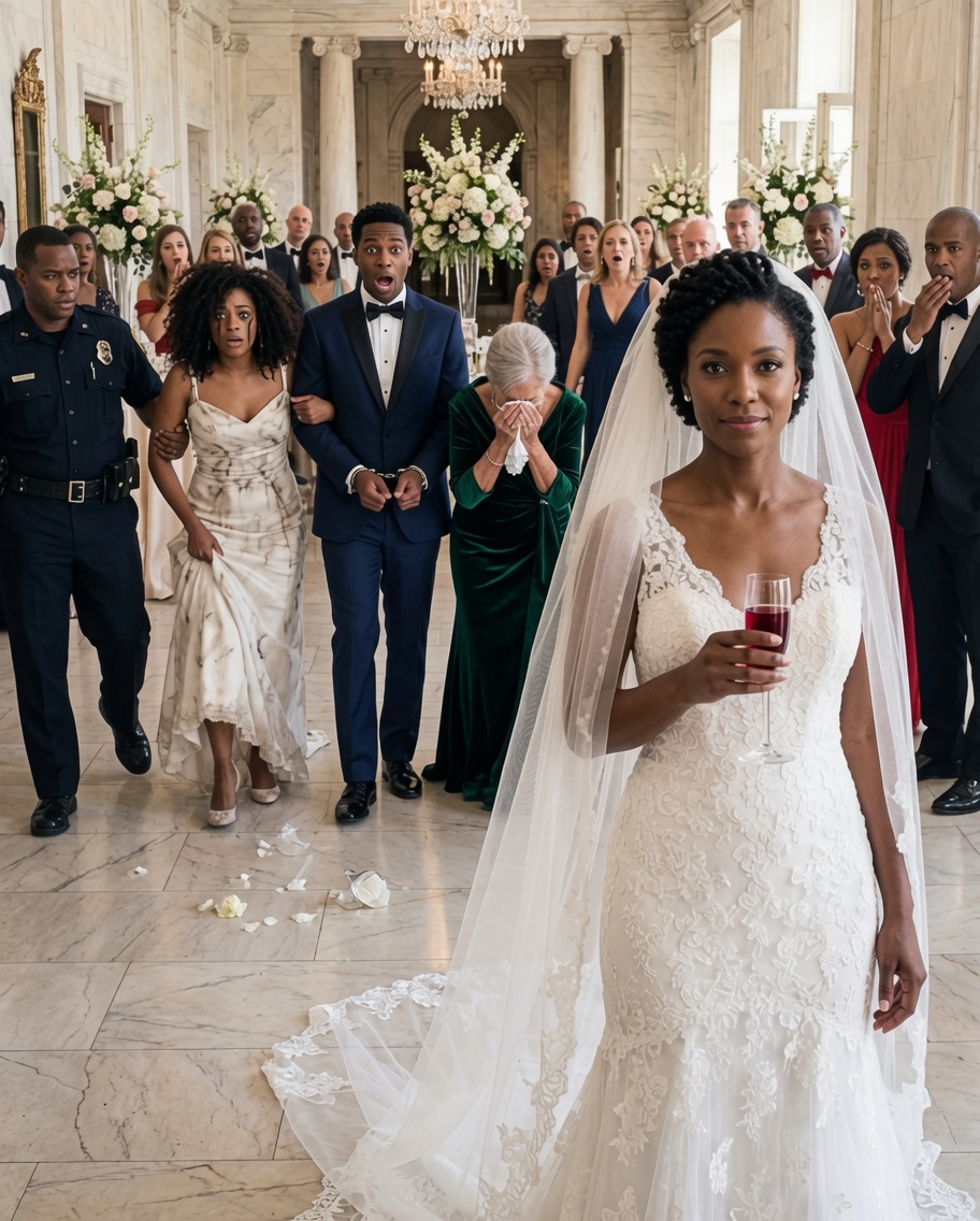 My sister stole my wealthy fiancé, claiming I was never “high-class” enough for him. 4 months later, she arrived at my wedding on his arm, smirking. “You traded a millionaire for a pathetic restaurant waiter, Grace. You’re a loser.” 200 guests laughed