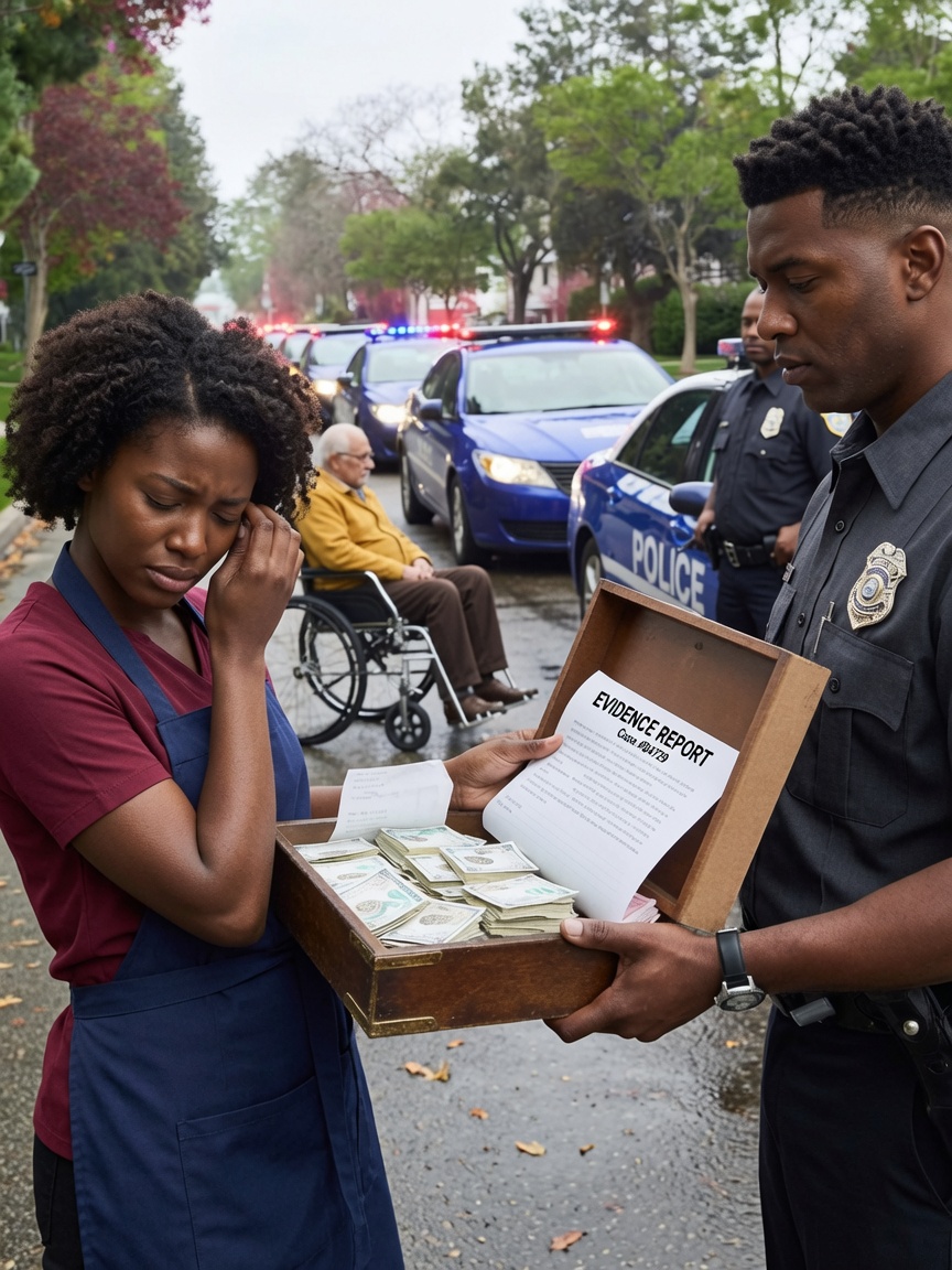 Helping An Elderly Stranger Brought Twelve Police Cars To My Home