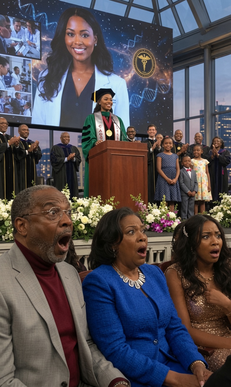 My father barred me from entering my own medical school graduation ceremony because my stepmother wanted her daughter to use my ticket. "You're just a nurse's assistant anyway, let your sister have her moment," my father sneered, pushing me toward the exit.