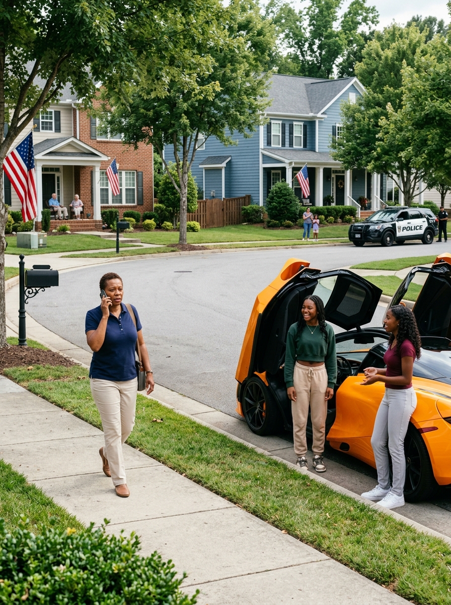 White Neighbor Calls Cops on Black Twins Driving a Lamborghini, Unaware Their Mom Owns the... - Family Stories