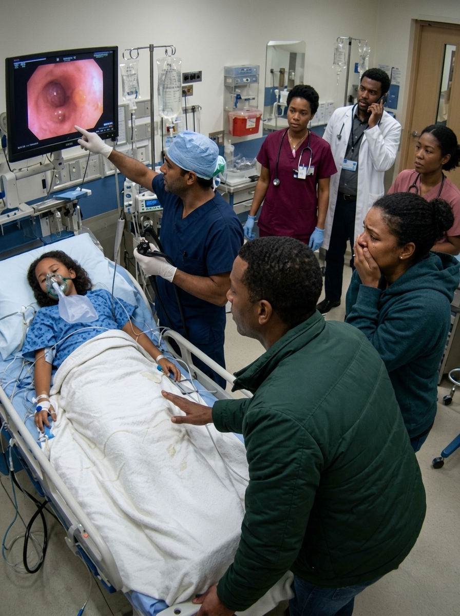 My Daughter Swallowed Something And Needed An Endoscopy. The Doctor Was Performing The Procedure When He Suddenly Stopped. “This Is Impossible. - usnews