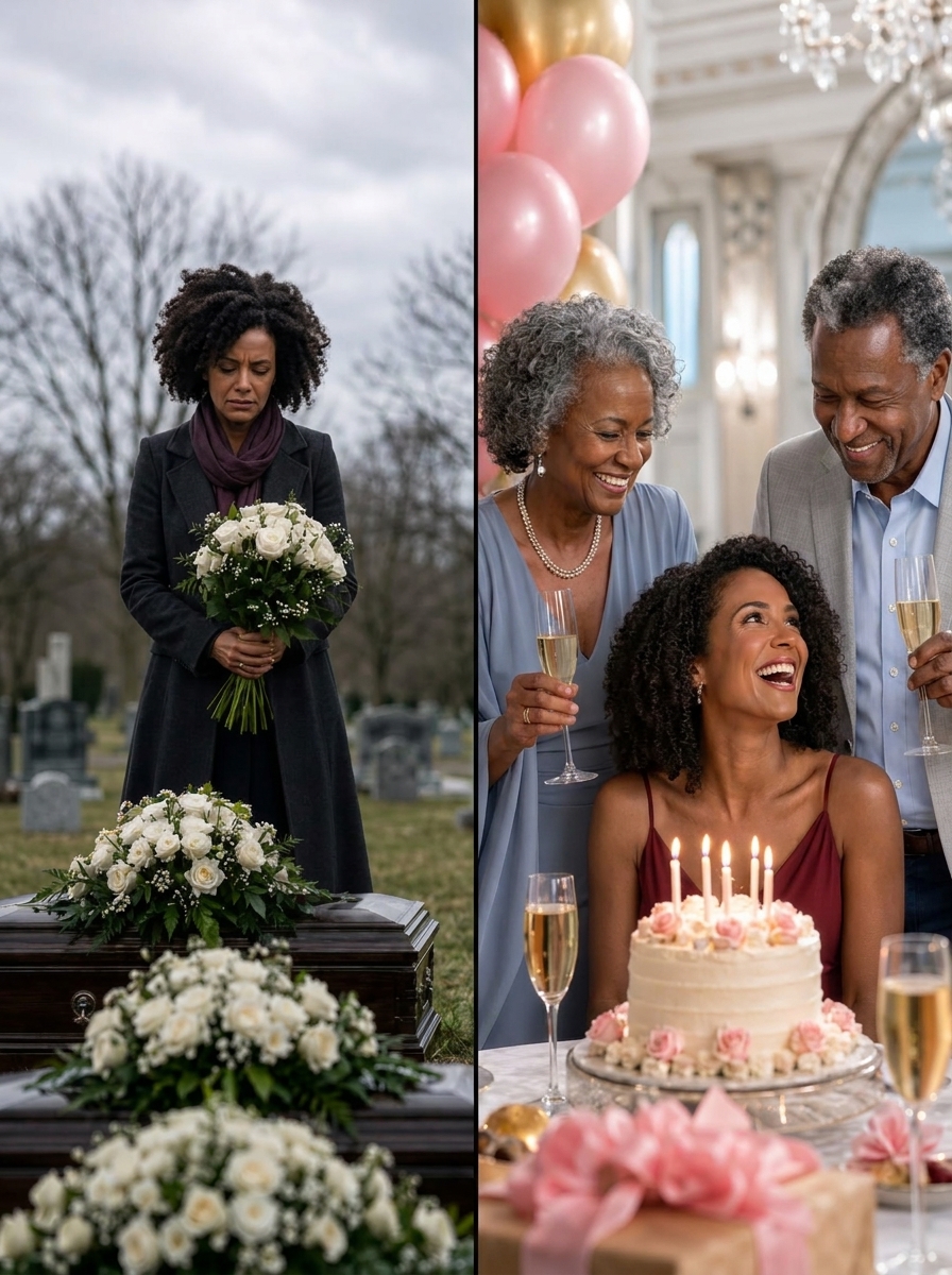 After a drunk driver took my husband and both of my children, I stood trembling in the hospital parking lot and called my parents, barely able to keep the phone in my hand. My father listened in silence, then said, “It’s Jessica’s birthday today. We can’t come.”