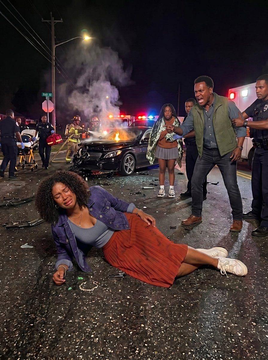 After our car accident, I was still trapped inside when my dad shouted at the paramedics to save my sister first. Then he pointed at me and said, “The other one never meant much anyway. Don’t waste time on her.”