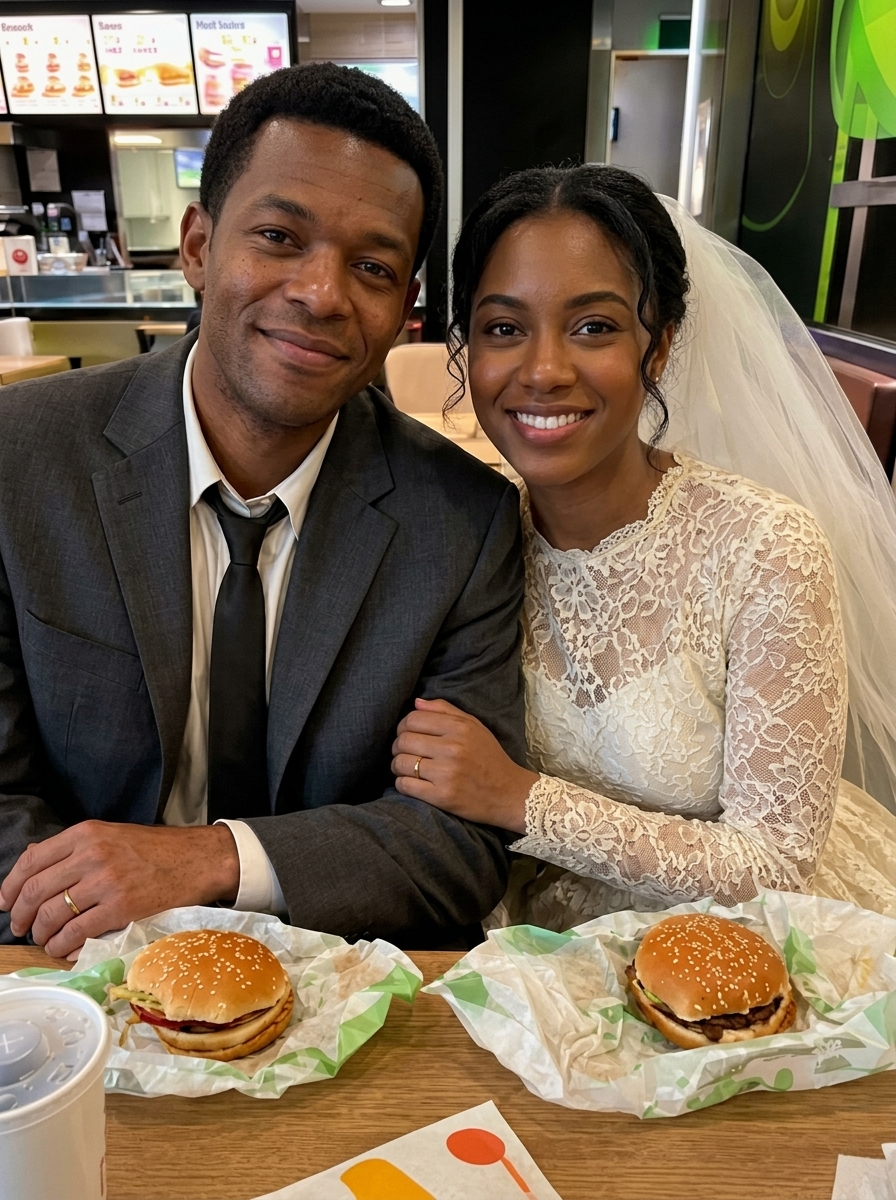 I Turned Down a Millionaire to Marry My Broke Best Friend – But on Our Wedding Day, While We Were Eating Burgers, My Husband Pulled Something Out of His Pocket and Said, ‘Dear, There’s Something You Don’t Know About Me’