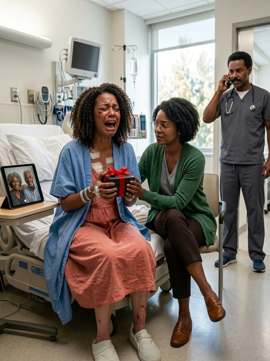 On my way home for Thanksgiving, I cra:shed and was rushed into emergency surgery for broken ribs and internal bl:eeding. When the doctor called my parents, they said, “We’ll come if she d:ies.”