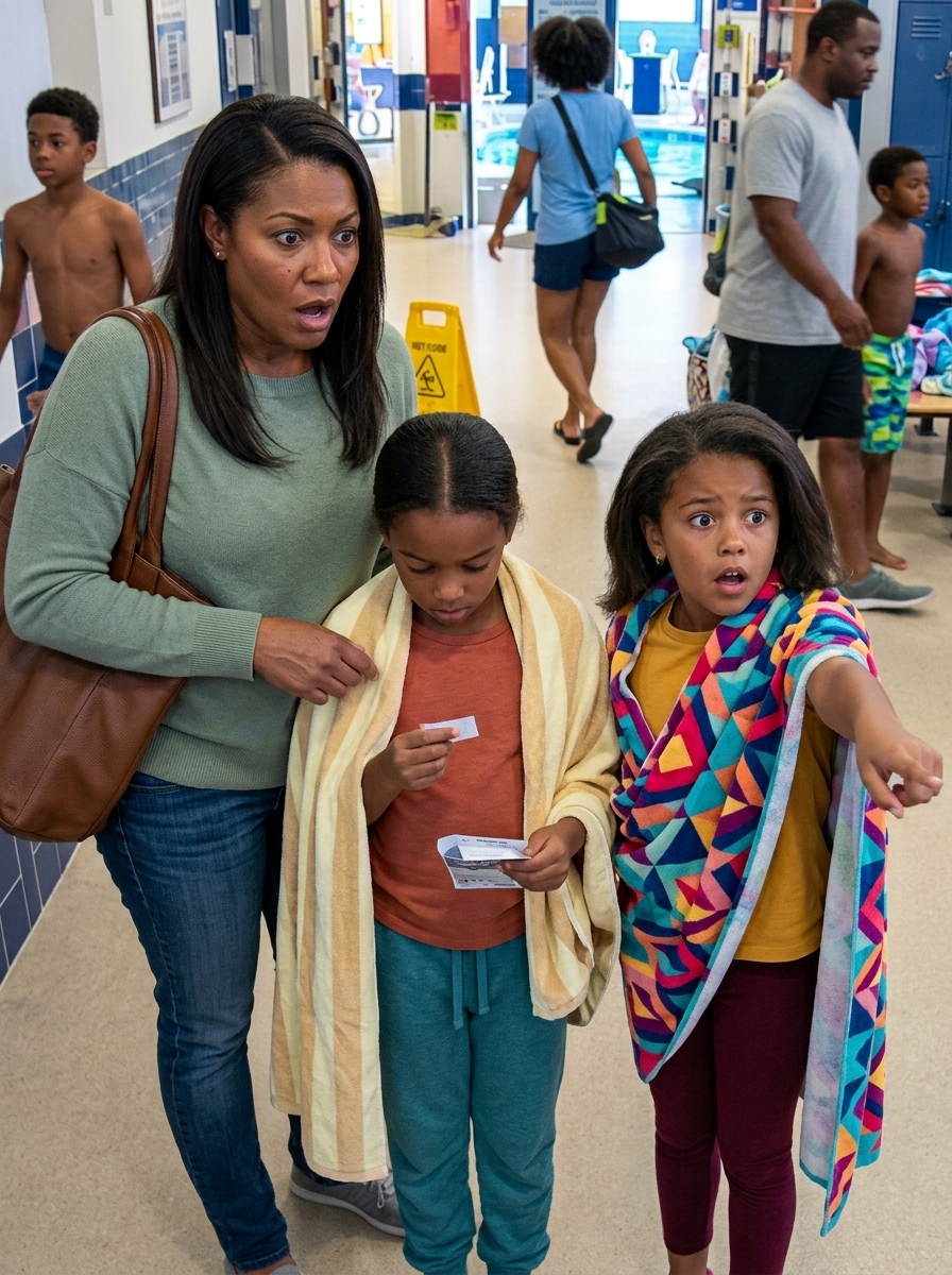 “My sister asked me to watch my niece for the weekend, so I took her to the pool with my daughter. In the locker room, my daughter gasped: ‘Mom! Look at THIS!’. I pulled back the strap of my niece’s swimsuit and froze: there was fresh surgical tape and a small incision with stitches, as if someone had done something… recently. ‘Did you fall?’, I asked. She shook her head and whispered: ‘It wasn’t an accident.’ I grabbed my keys and drove to the hospital. Ten minutes later, my sister sent me a text: ‘Turn around. Now.’” - usnews