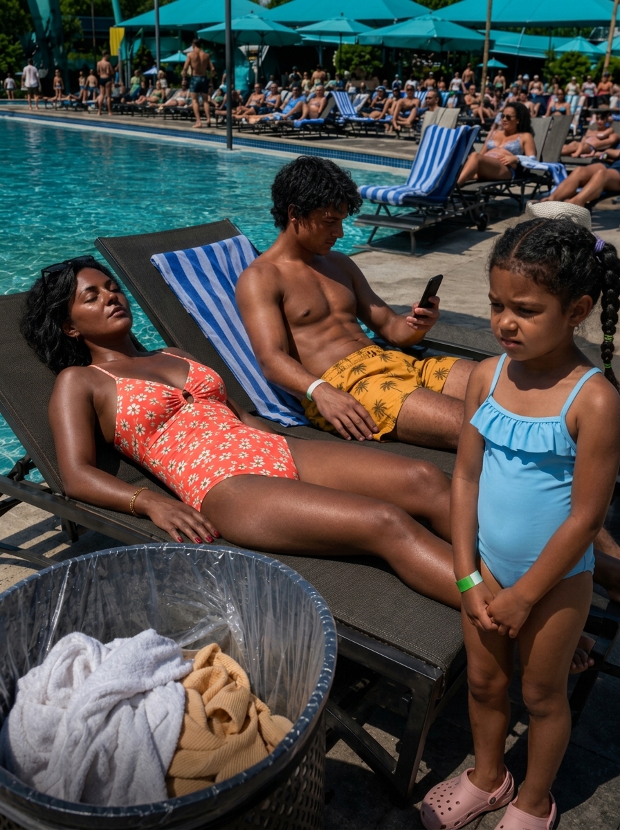 An Entitled Woman Took the Lounge Chairs My 8-Year-Old Daughter and I Had Reserved