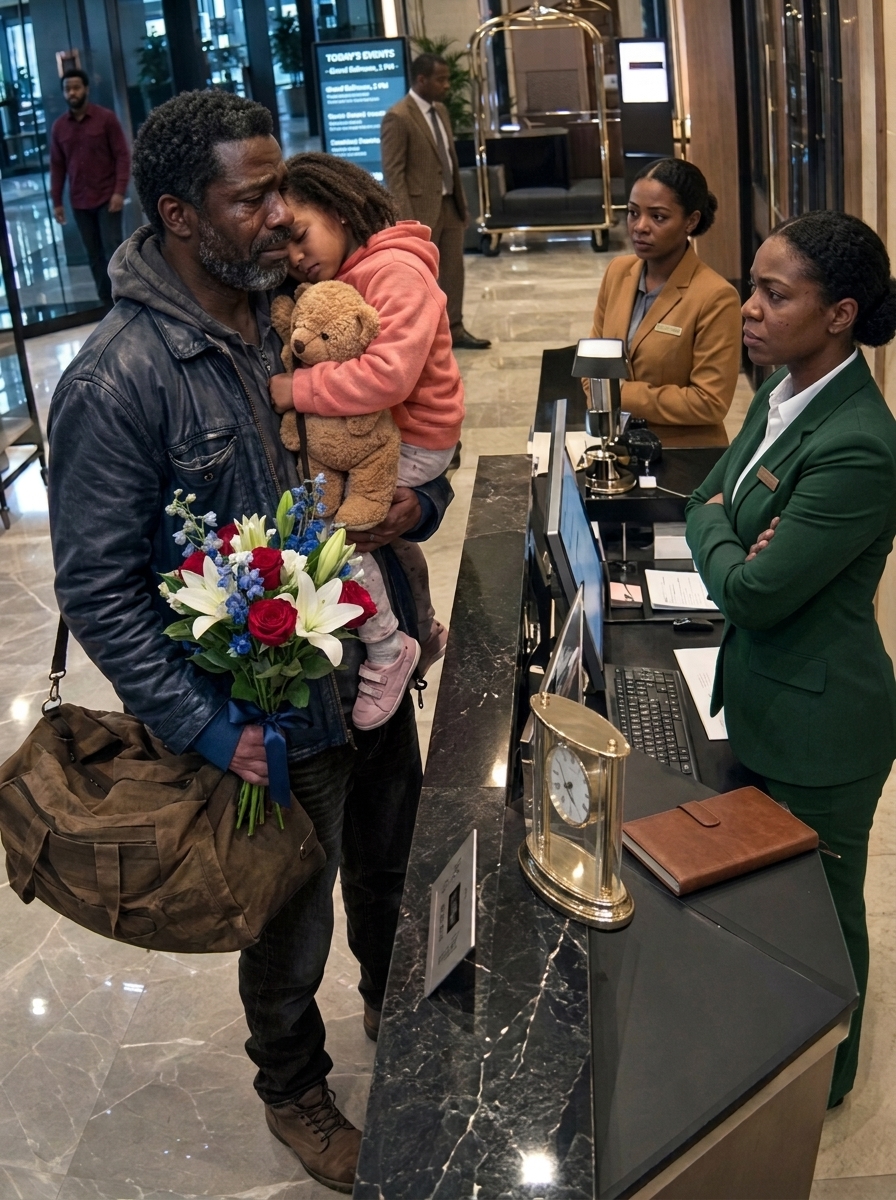 A widowed father carrying his sleeping daughter was turned away from the very hotel he owned because no one recognized him. By the time the staff discovered who he really was, the damage had already been done, and nothing they said could undo it. - usnews