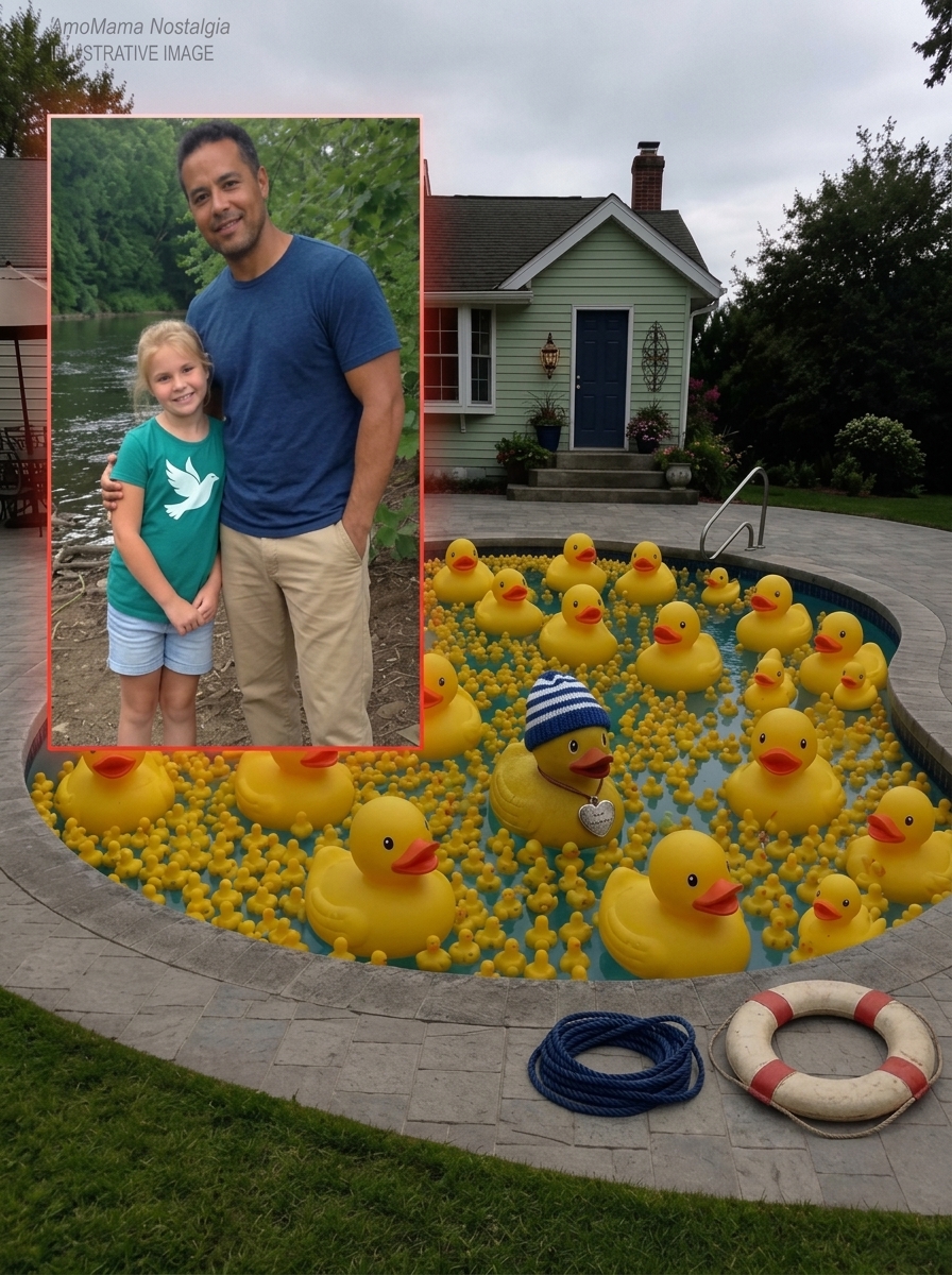 My Daughter Vanished Ten Years Ago – Then I Woke Up to Find Our Swimming Pool Covered with Hundreds of Rubber Ducks, and the Note Bound to the Biggest One Made Me Scream