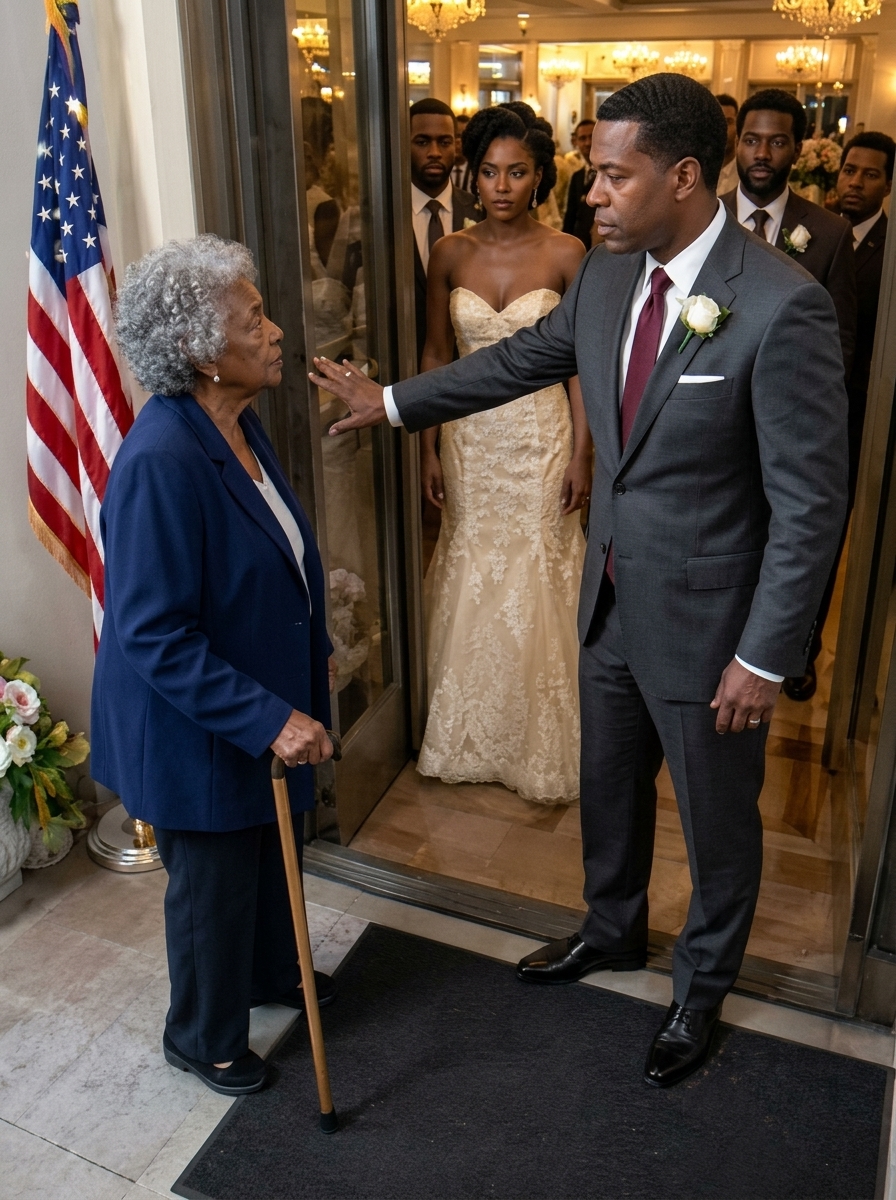 I went to my granddaughter wedding. Right at the entrance, my son stopped me and said, “Mom, your name isn’t on the list.” Two hundred guests were standing there, and all of them were looking at me. I replied, “It’s okay, son.” Then I turned around, went back home, and called my lawyer. The next morning, a letter was sent straight to his house.