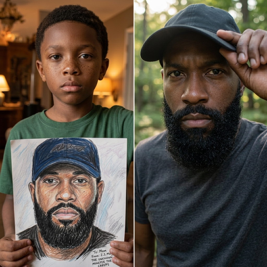 My Son Kept Drawing the Same Man – One Day, He Knocked on Our Door