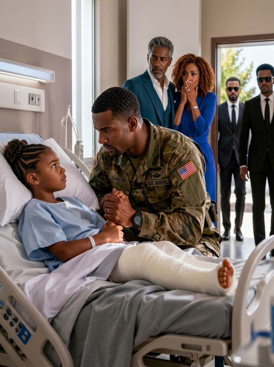 A 9-year-old girl called from the hospital and whispered, “Mom closed the curtain while I was being beaten”; her father returned quietly, but the powerful family still didn’t know what ordeal they had survived that night.