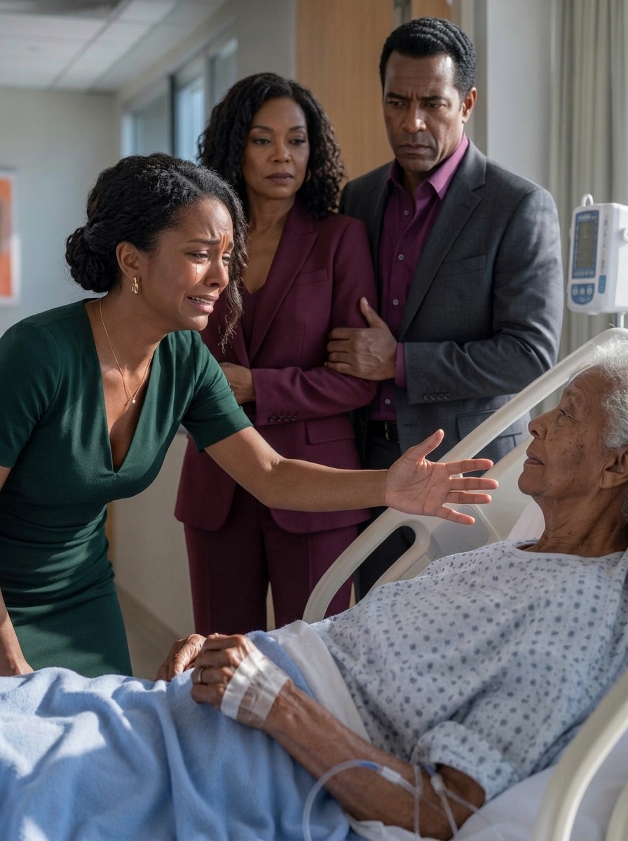 My grandma was critical after emergency surgery and my parents refused to come, but at her funeral, the pastor read her final note—and dad’s face changed when he heard his name…