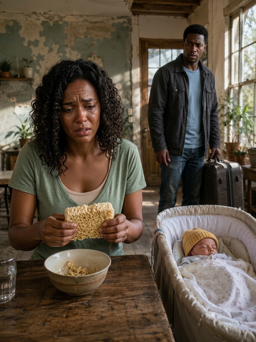He returned home early to surprise his wife and newborn—but instead found her alone, starving, while his family enjoyed a luxury vacation funded by his money.