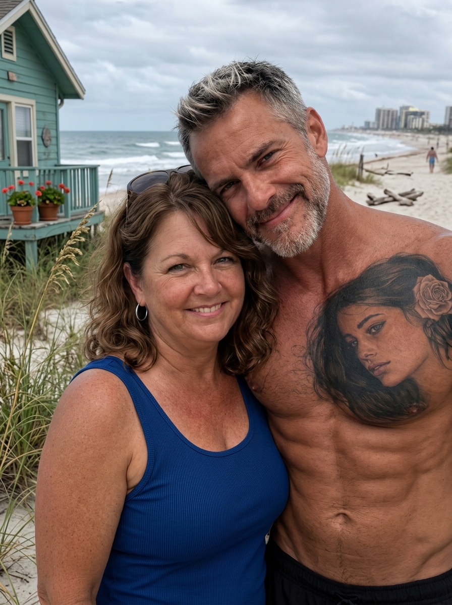 My Husband Had Another Woman Tattooed over His Heart for 20 Years – He Swore She Was Imaginary Until I Found Her