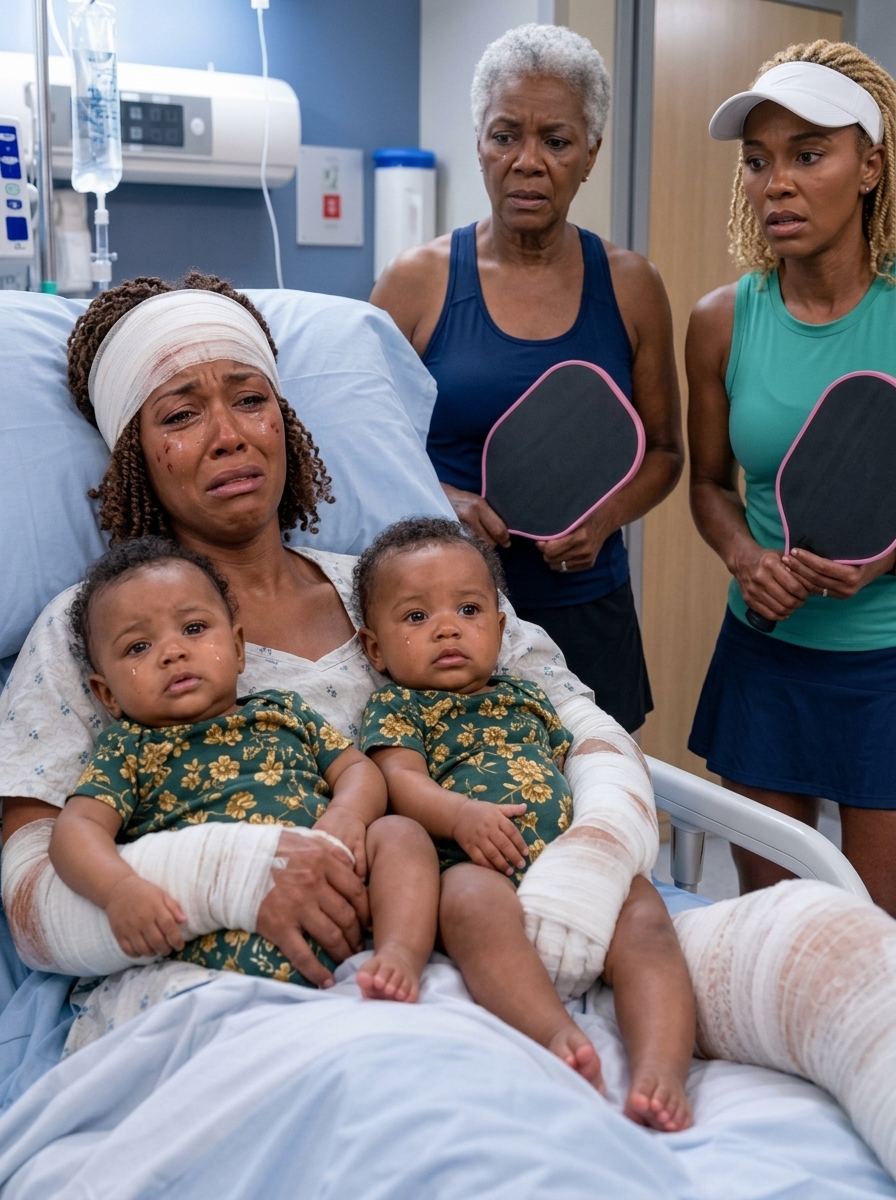 After a devastating crash left me barely able to walk, I called my parents and begged them to care for my one-year-old twins. My mother snapped, “I still need time for pickleball!
