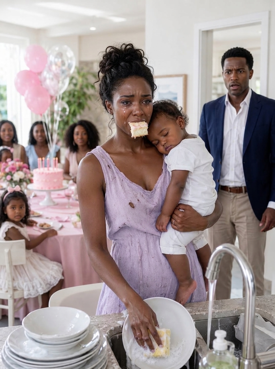 I left work early on my sons first birthday and came home to find my mother serving seafood to twenty relatives while my wife washed dishes with our sick baby in her arms. “I’m the one in charge in this house,” she declared.