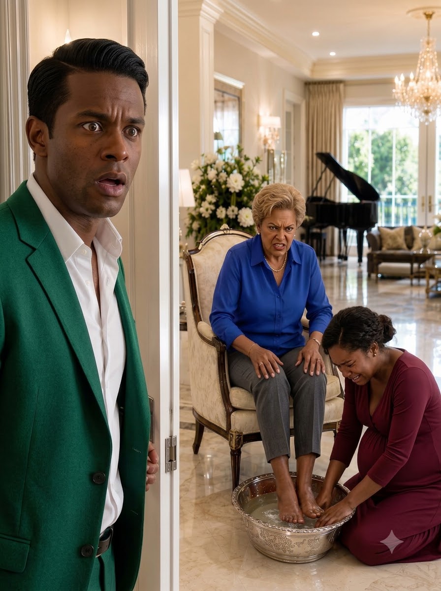 I came home earlier than expected and found my wife, eight months pregnant, kneeling on the marble floor, weeping uncontrollably as my mother asked her to wash her feet. “This house belongs to my children, not you,” she said.