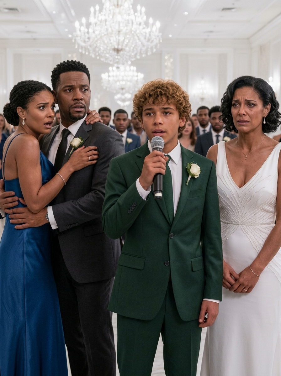 My husband brought his mistress to the gala wearing my dress and wedding ring. When she was introduced as his wife, he stayed silent. I put on a black suit, called my lawyer, and waited for our son to say, “Dad, today you pay for everything.”