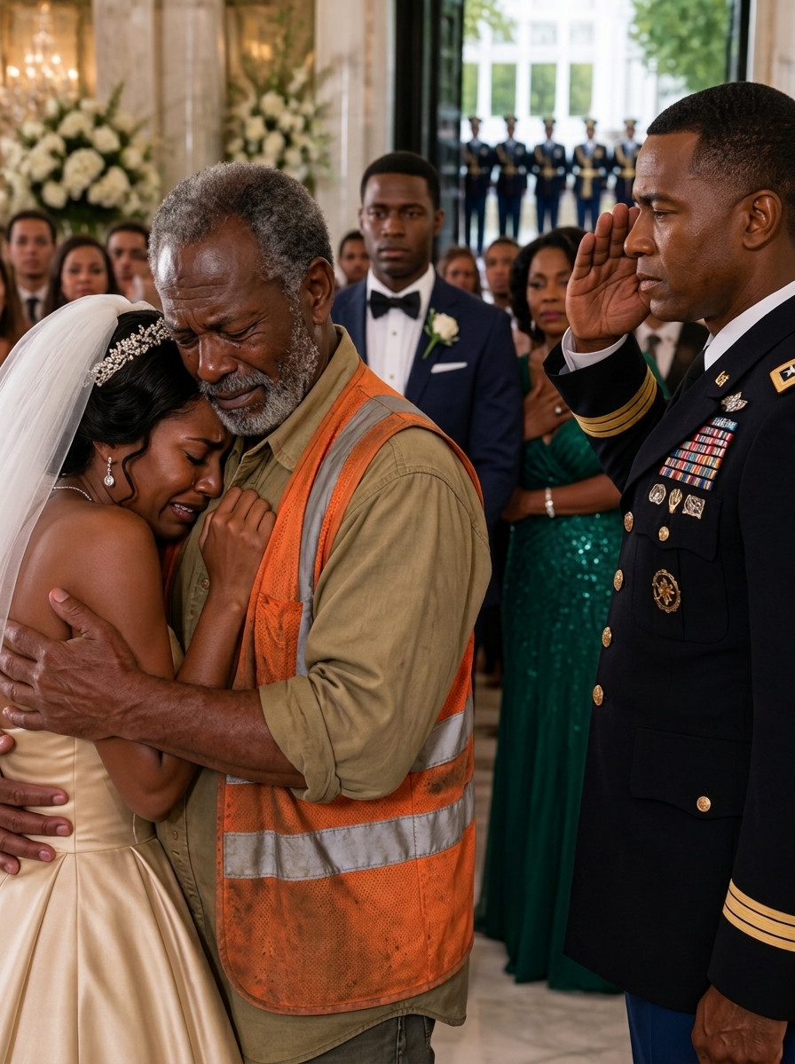 Id Never Marry a Gardeners Daughter!” My Fiancé Em.bar.ras.sed Me at the Altar in Front of 120 Guests and Walked Away. As My Father Cried and Apologized, I Silently Held Him—Until an Army Commander Suddenly Entered, Saluted My Dad With Full Military Honors, and Revealed the Secret That Would Change My Ex-Fiancé’s Life the Very Next Day.