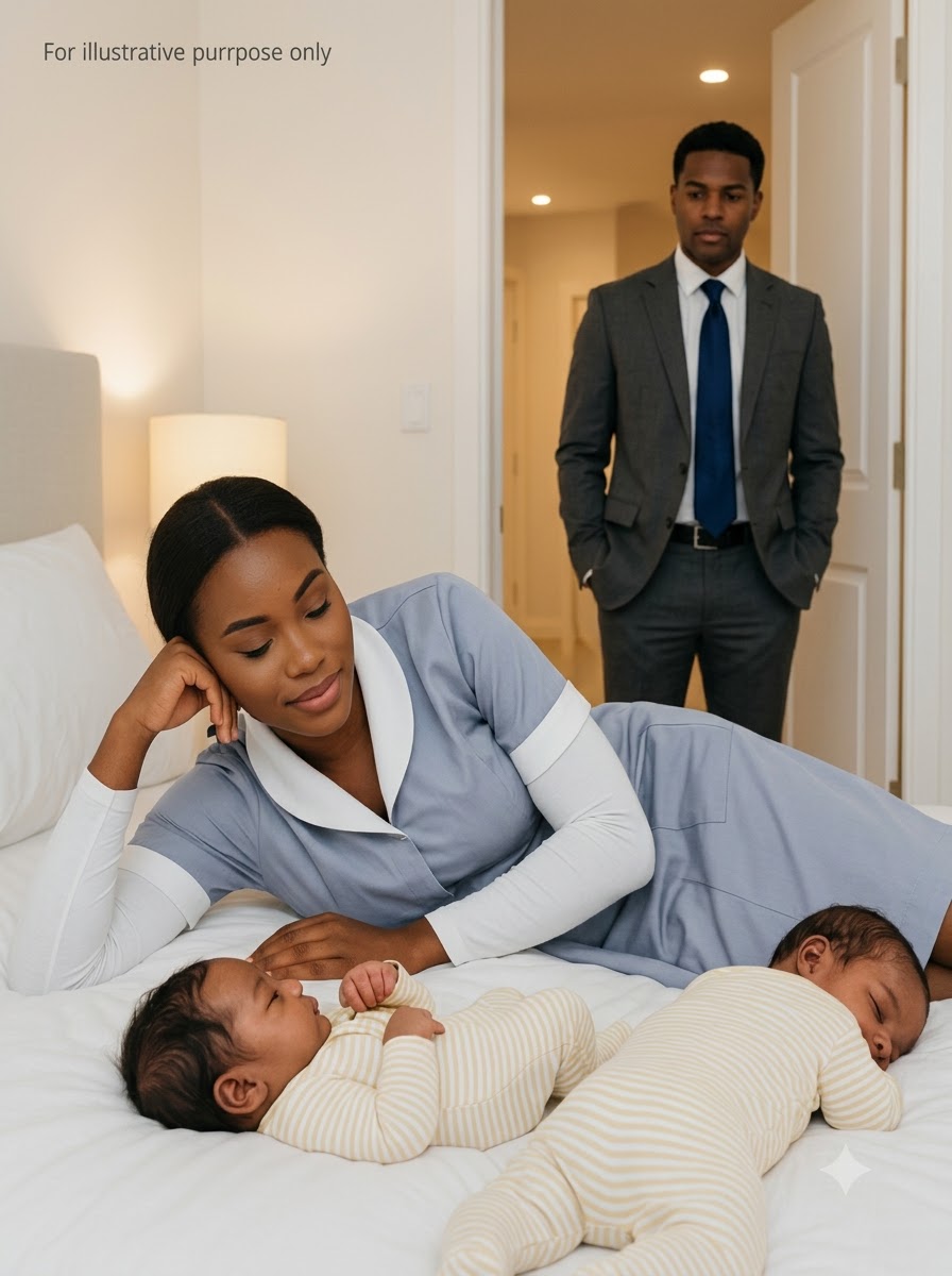 The MILLIONAIRE widowers TWINS couldnt sleep… until their new black nanny did something UNTHINKABLE.