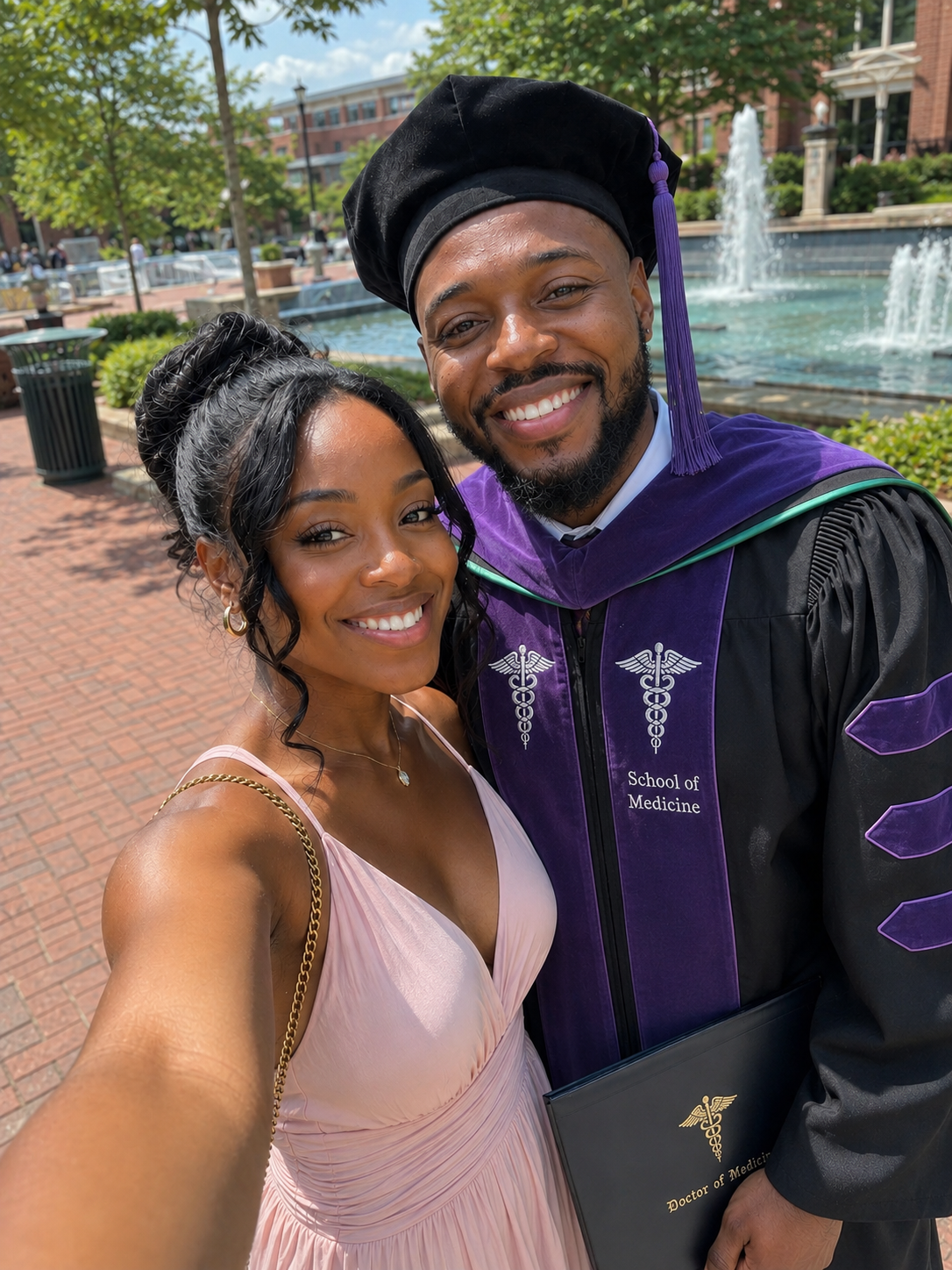 I Worked Two Jobs to Put My Husband Through Medical School. On Graduation Day, He Handed Me an Envelope I Never Saw Coming — and a Stranger's Whisper Changed Everything.