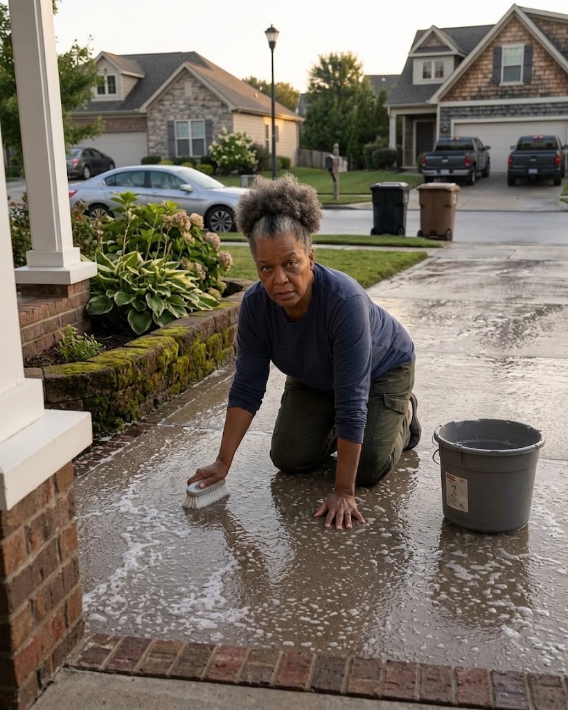 I Found My 74-Year-Old Mother Scrubbing Our Driveway Before Dawn—Then I Saw What She'd Been Hiding From Me for Days