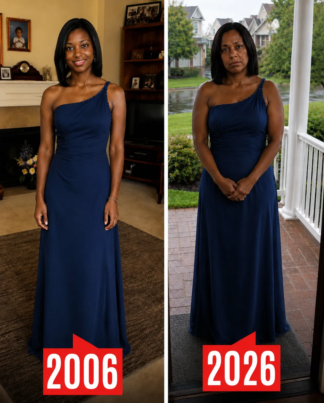 I gave away my late daughter's prom dress two decades ago — and last Thursday, a total stranger rang my doorbell wearing every inch of it.