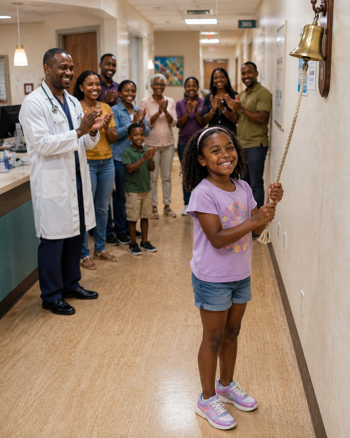 My Daughter Finished Chemotherapy and Rang the Victory Bell — Then Her Doctor Chased Us Down With a Secret That Took My Breath Away