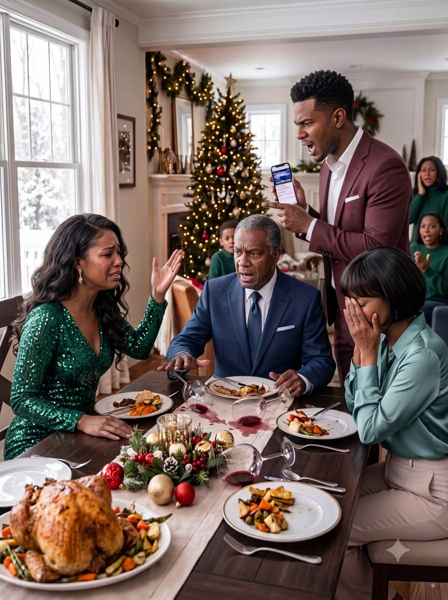 Worthless My Father Scoffed During Christmas Dinner. Mom Bragged That My Sister Pulled In Fifty Thousand a Month as CEO and Said I Should Be More Like Her. Everyone Laughed — Until I Looked Up and Said, Very Calmly, "Then Her Salary Drops to Twenty Thousand Starting Today… or the Board Finds Someone Else."