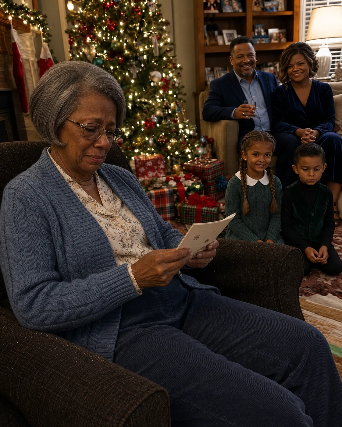 My Family Laughed at a Cruel Christmas Card About Me — So I Left the Country and Let Them Find the Folder I Left Behind