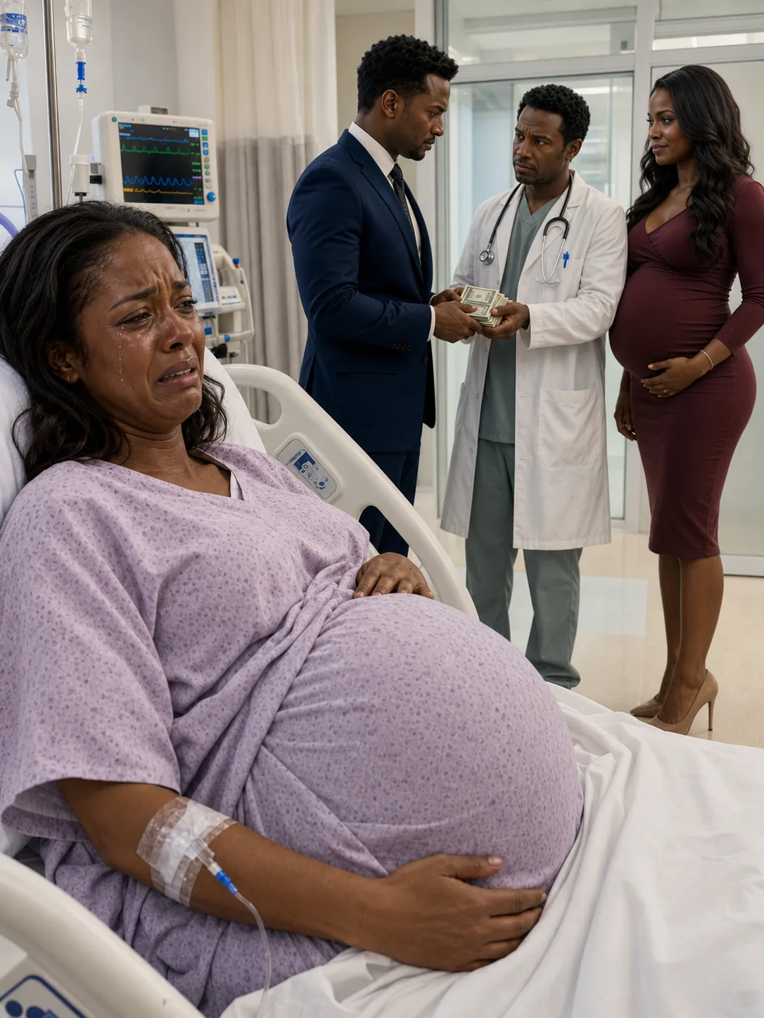 The Night Before I Gave Birth, I Heard My Husband Offer a Doctor Half a Million Dollars to Make Sure I Never Left the Delivery Room Alive