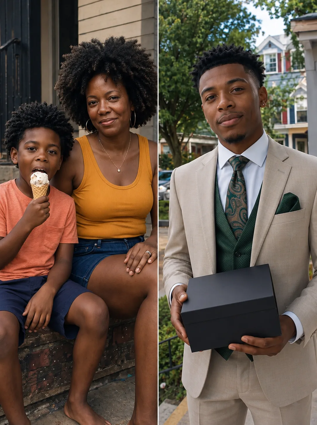 I Fed My Neighbors Son Every Day of His Childhood — Two Decades Later He Stood on My Porch Holding a Box I Was Scared to Open