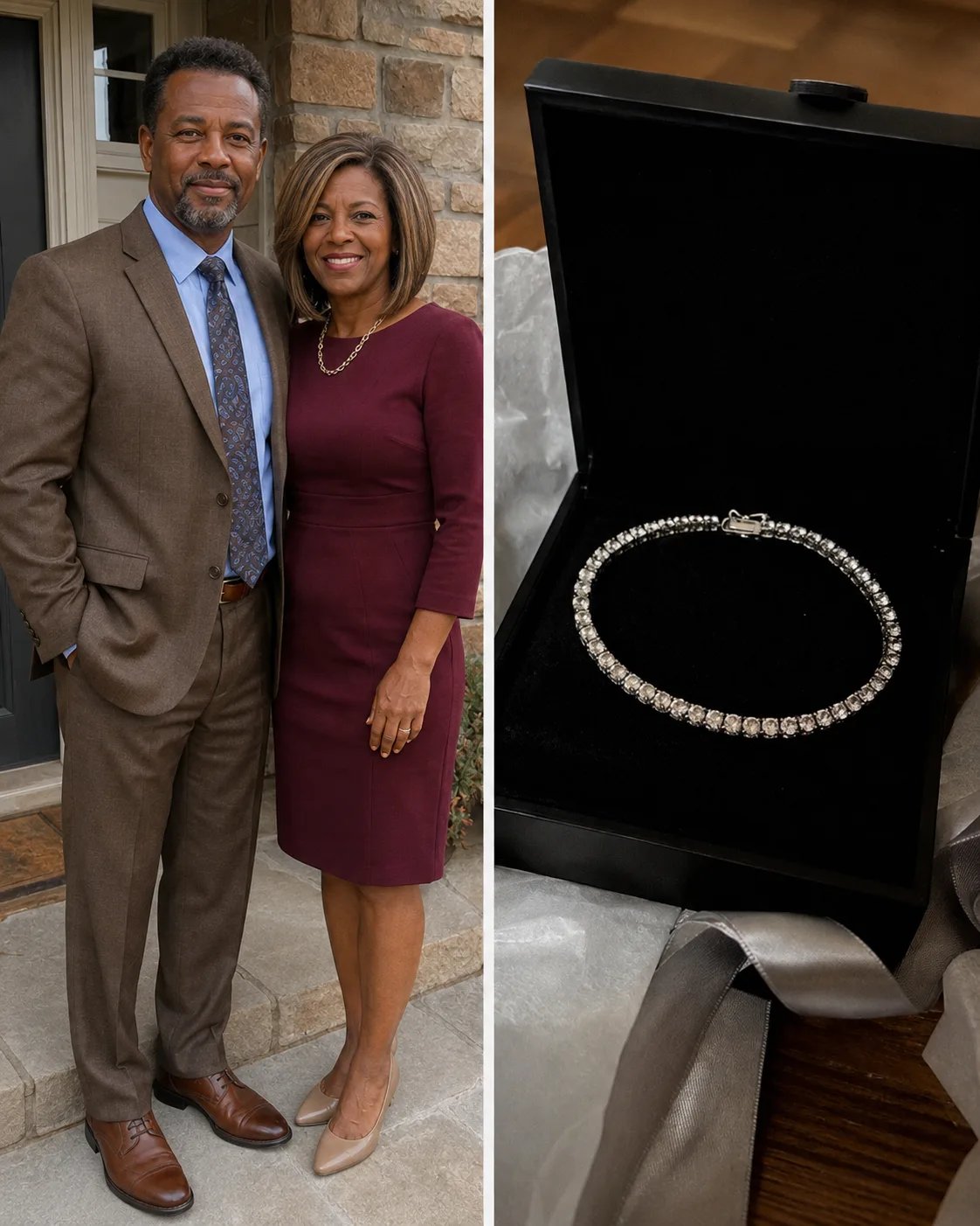My 52-Year-Old Husband Gave His 29-Year-Old Secretary a $15,000 Diamond Bracelet for Her Birthday – The Brass Key He Slid Across the Table Explained Twenty Years of Silence