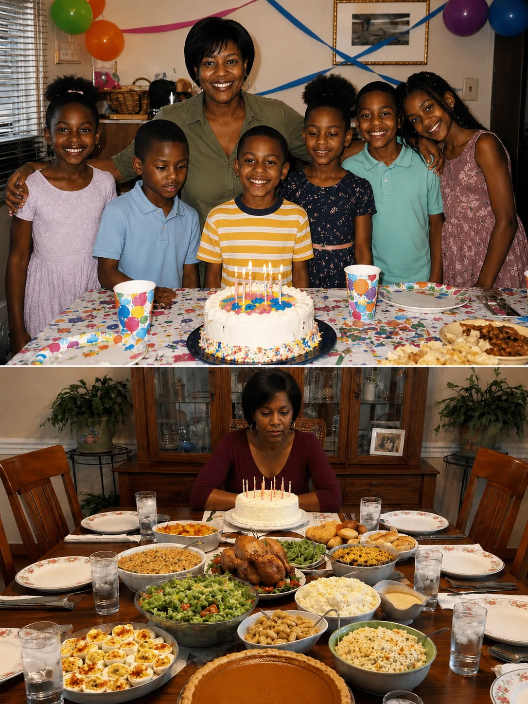 I waited 4 hours for my six kids to walk through my door on my 60th — then a cop showed up holding a note that changed everything I thought I knew about my own life.