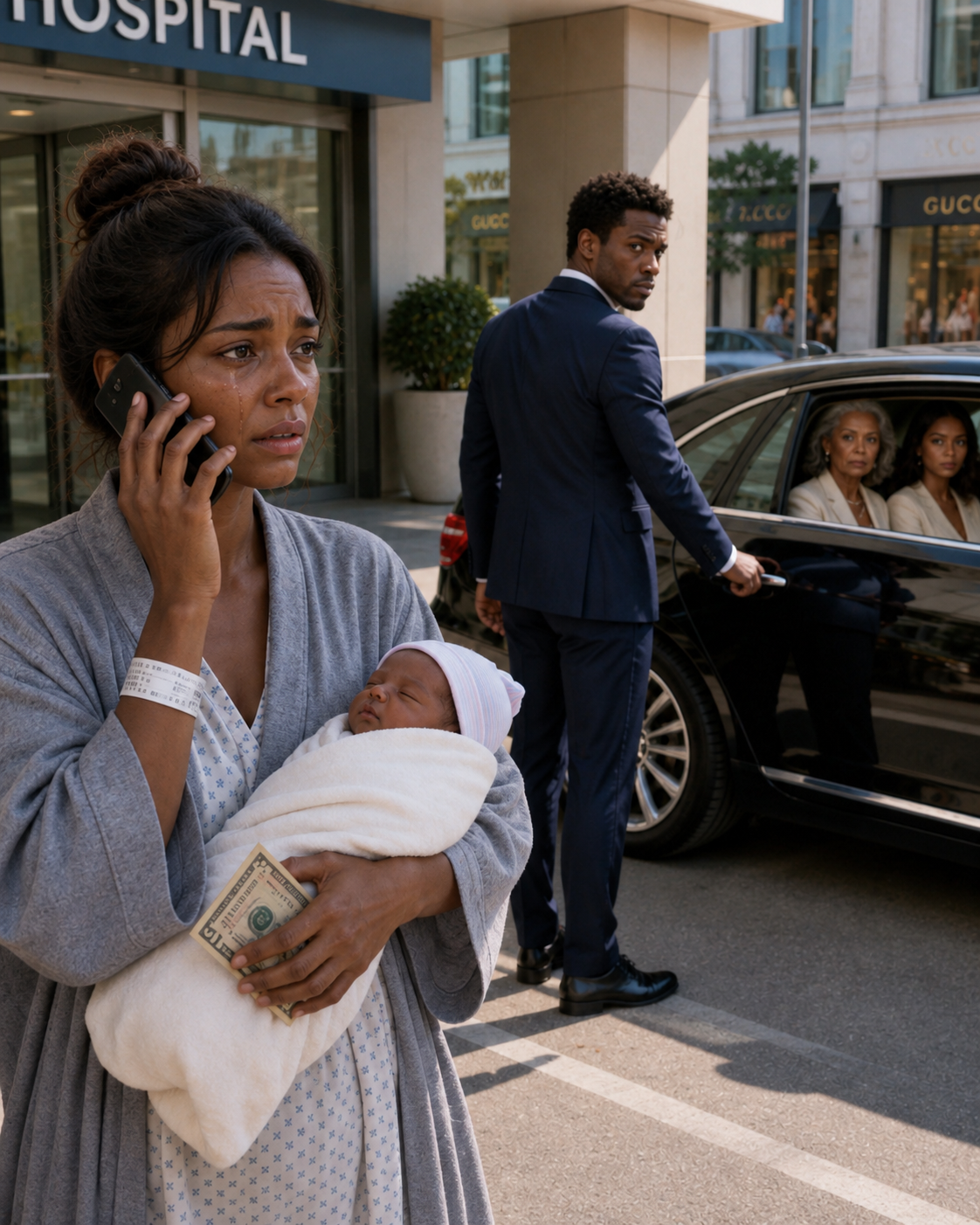 My Husband Put His Mother in Our Luxury SUV and Forced Me to Take the City Bus Home Five Days After My C-Section. "Stop Being Dramatic," He Said, Dropping a Few Bills Into My Hand. I Stayed Quiet, Looked at the Money, and Made One Phone Call He Never Should Have Forced Me to Make.