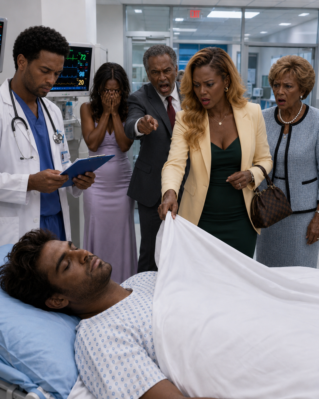 My Husband Suffered a Stroke at a Female Coworker's Home at 3 a.m. At the Hospital, My In-Laws Kept Berating Me—the Woman They'd Always Despised—and Pressured Me to Sign the Surgery Consent. But I Firmly Refused and Instead Did Something...