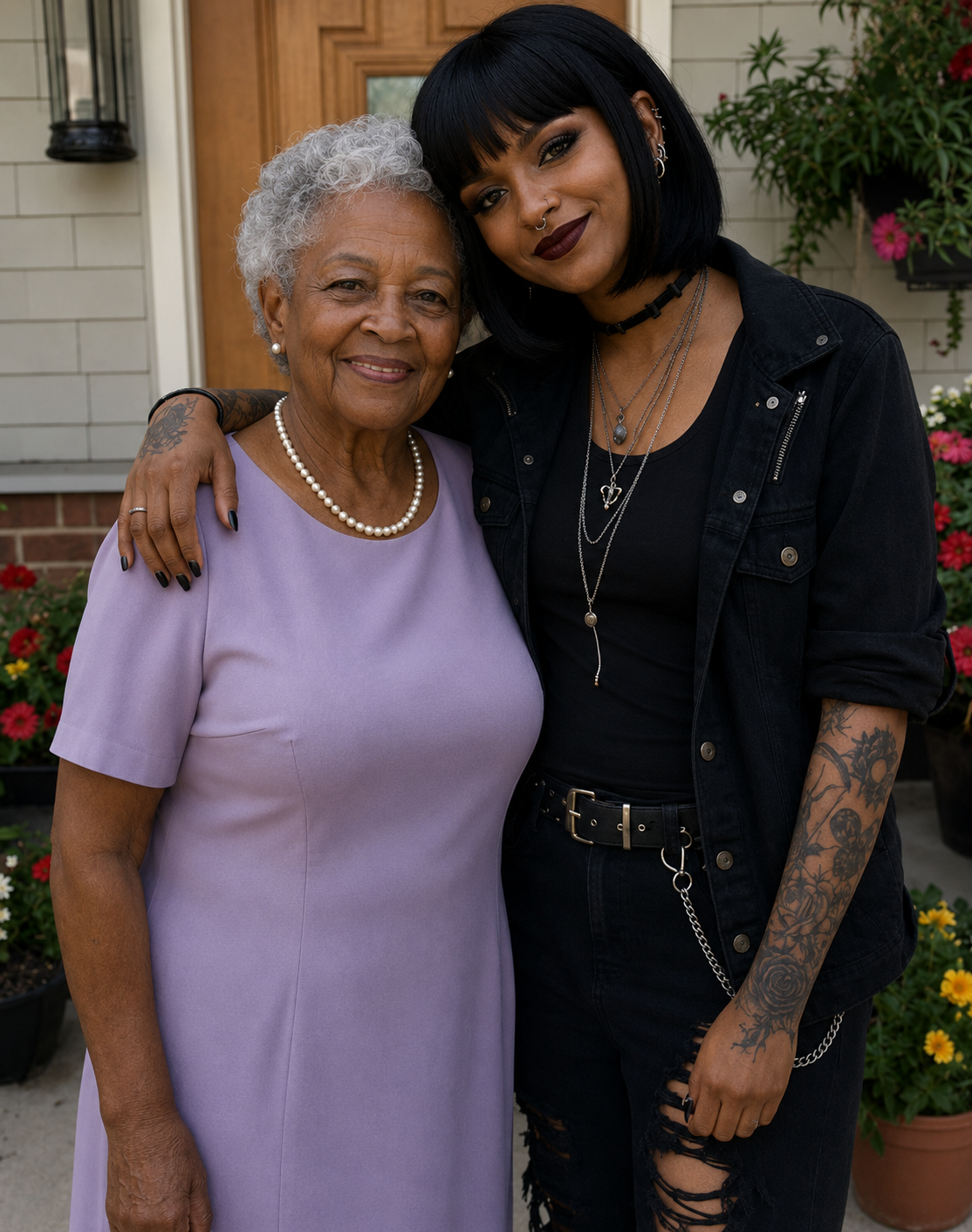 A Goth Girl Started Visiting My 73-Year-Old Mom Every Saturday — After the Funeral, She Handed Me a Key and Said, "Your Mom Told Me to Give You This Only After She Was Gone"