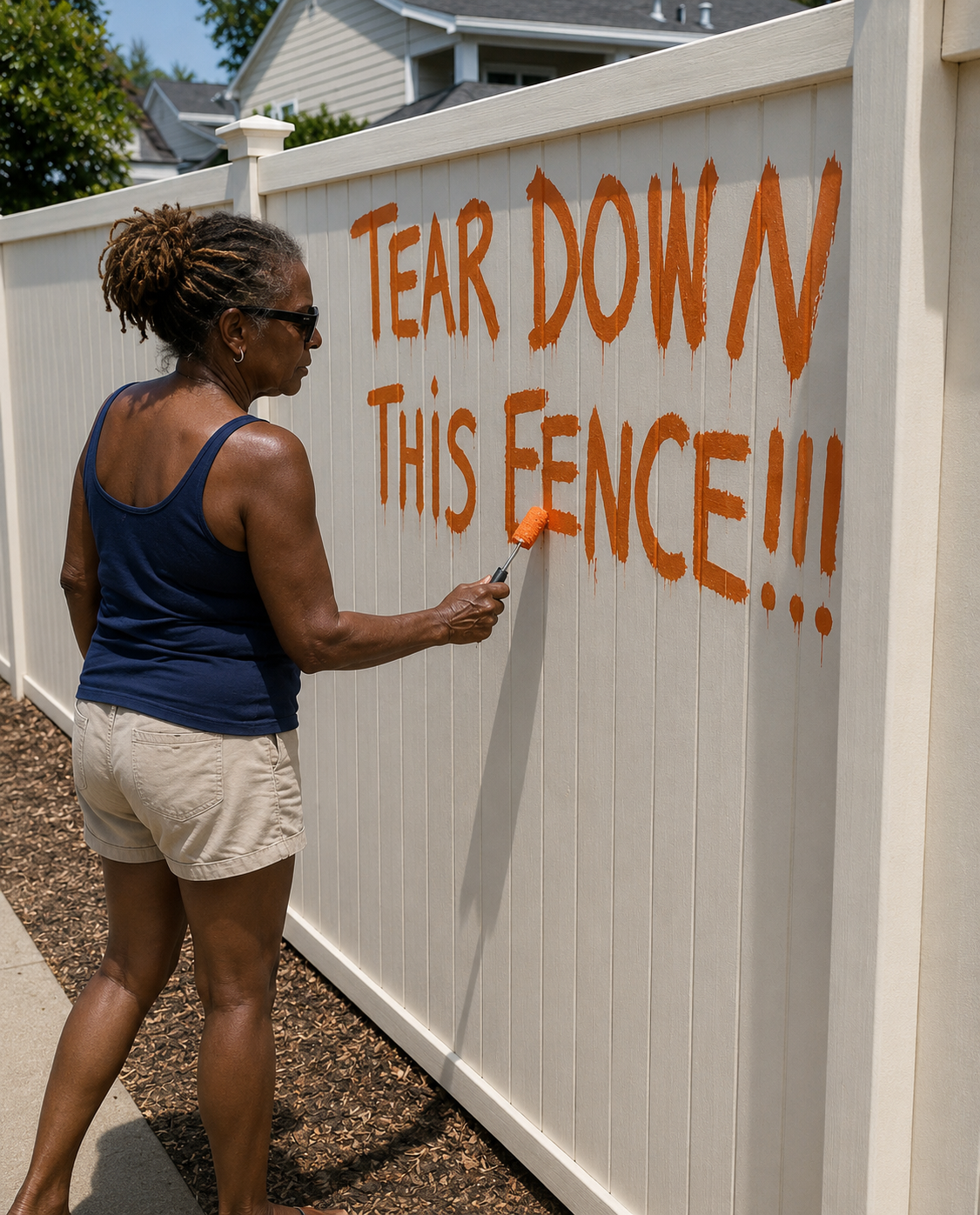 My Neighbor Reported My Fence for Being Two Inches Too High – The Inspection Ended with Her Standing in Tears