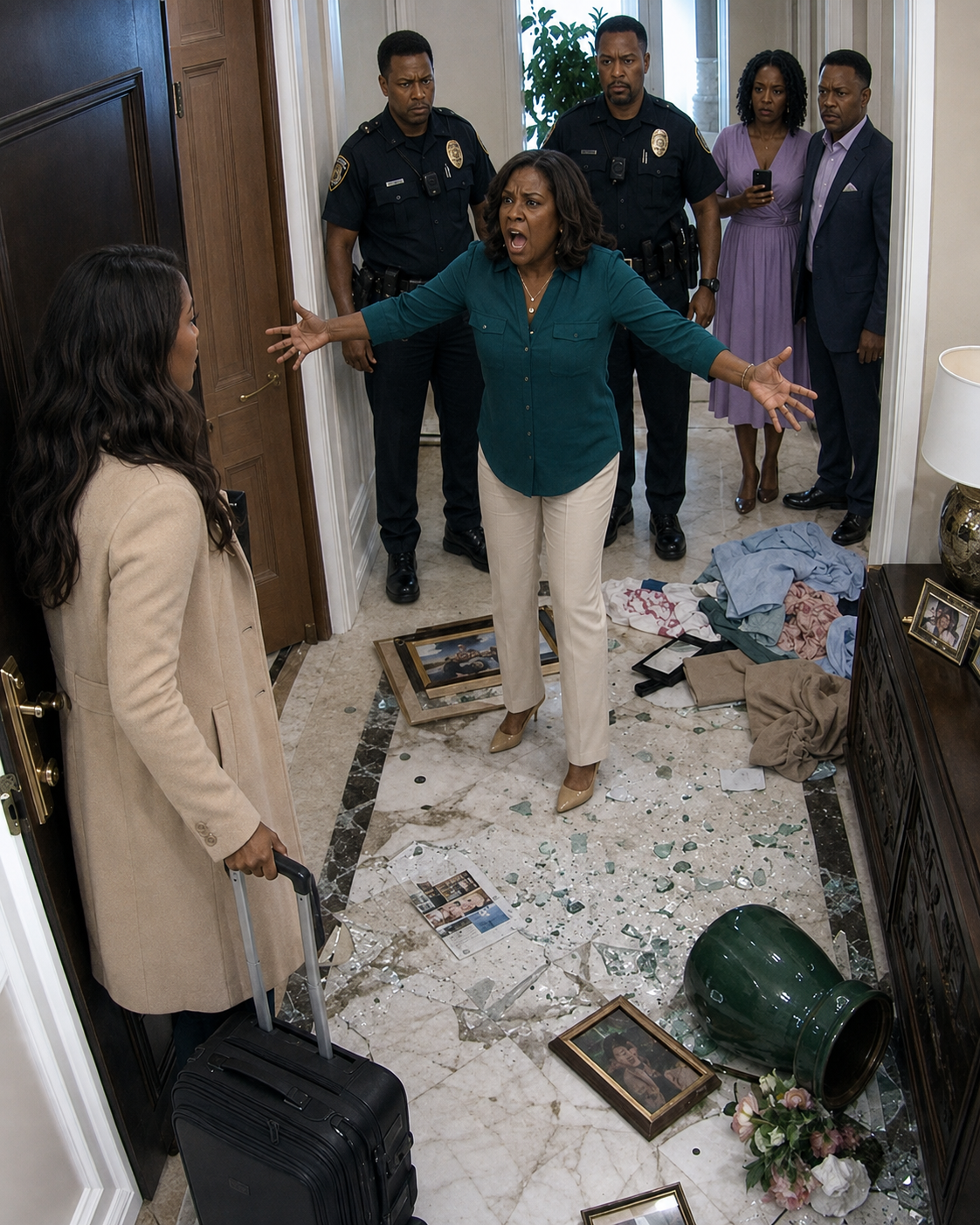 My Mother-in-Law Blocked My Doorway Screaming Her Son Bought My Apartment—So I Called Security and Then Found Out What He'd Actually Done