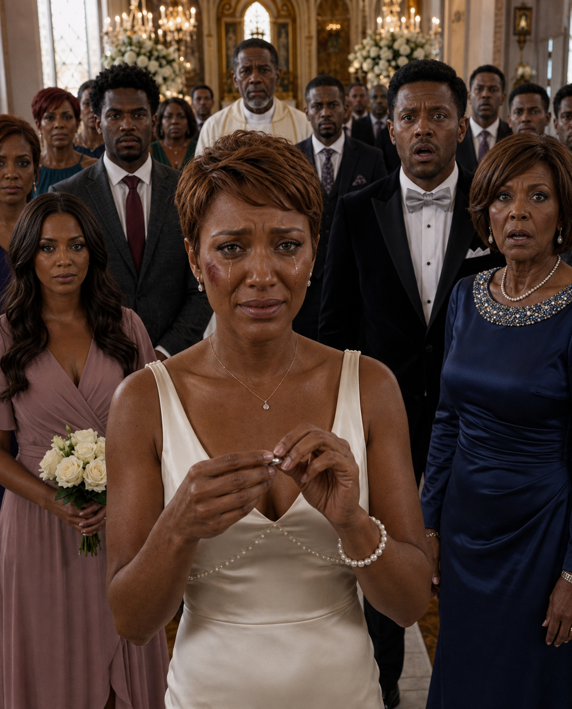 My Husband Slapped Me at the Altar on Our Wedding Day—So I Wiped Away My Tears, Took Off My Ring, and Walked Out Before He Understood What He'd Just Lost