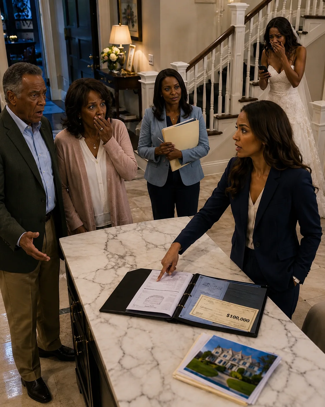 My Parents Handed My Sister a $100,000 Wedding Check at the Dinner Table — Then My Mother Looked Straight at Me and Said I'd Get Nothing
