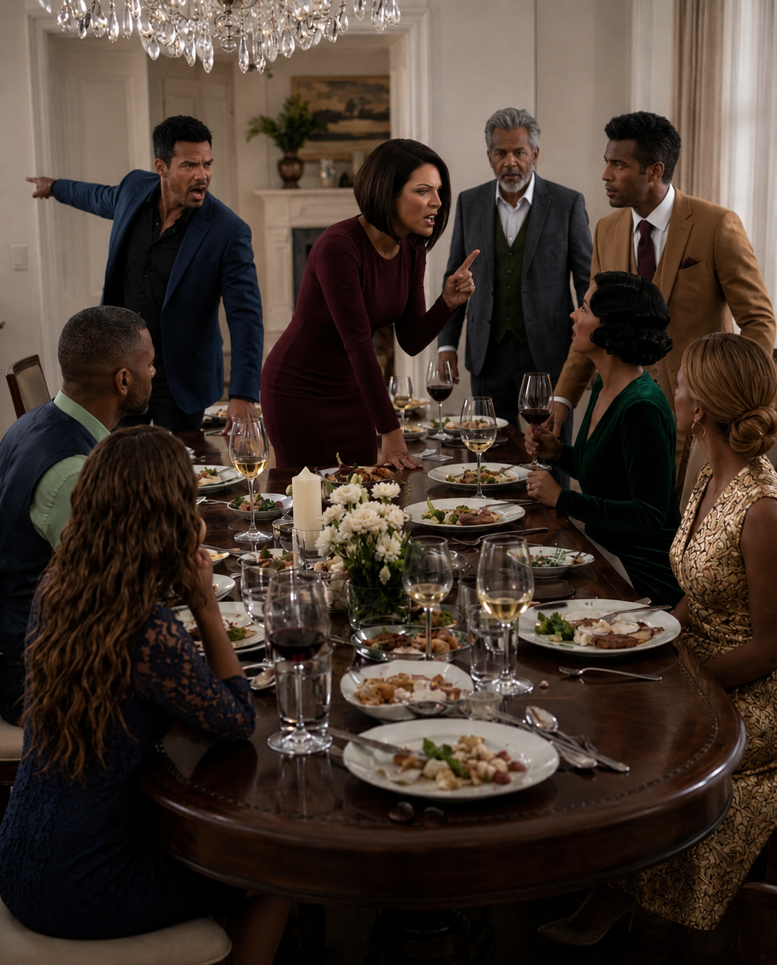 Apologize to My Sister or Get Out of My House, My Husband Shouted at Dinner — So I Walked Over to Her and Said One Sentence That Ended Three Marriages, Including Mine