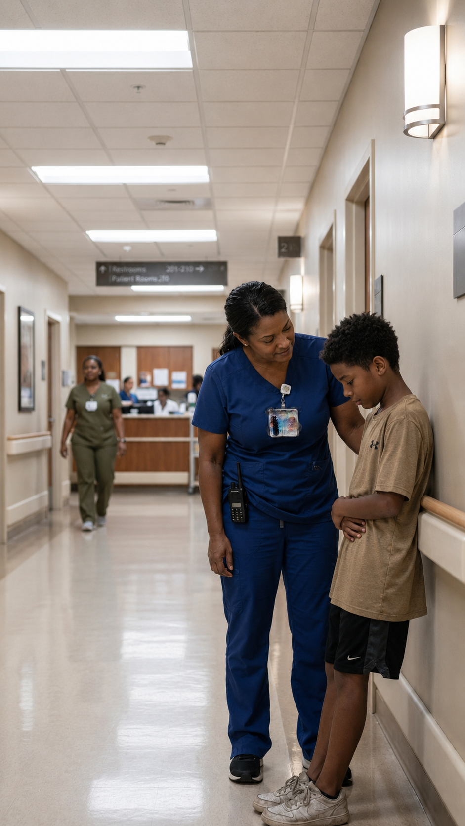 An 8-Year-Old Boy Walked Into the Hospital Alone Holding His Stomach in Pain — Until a Nurse Realized Something Far Deeper Was Wrong
