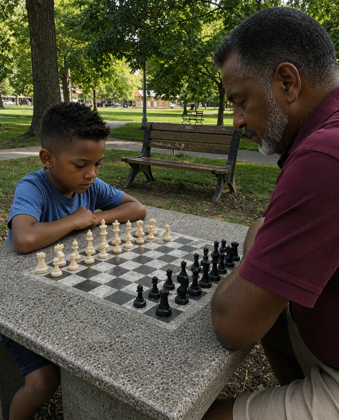 My 7-Year-Old Son Played Chess With a Quiet Old Man at the Park Every Afternoon — Today, the Park Ranger Handed Me a Sealed Envelope With a Note From Him