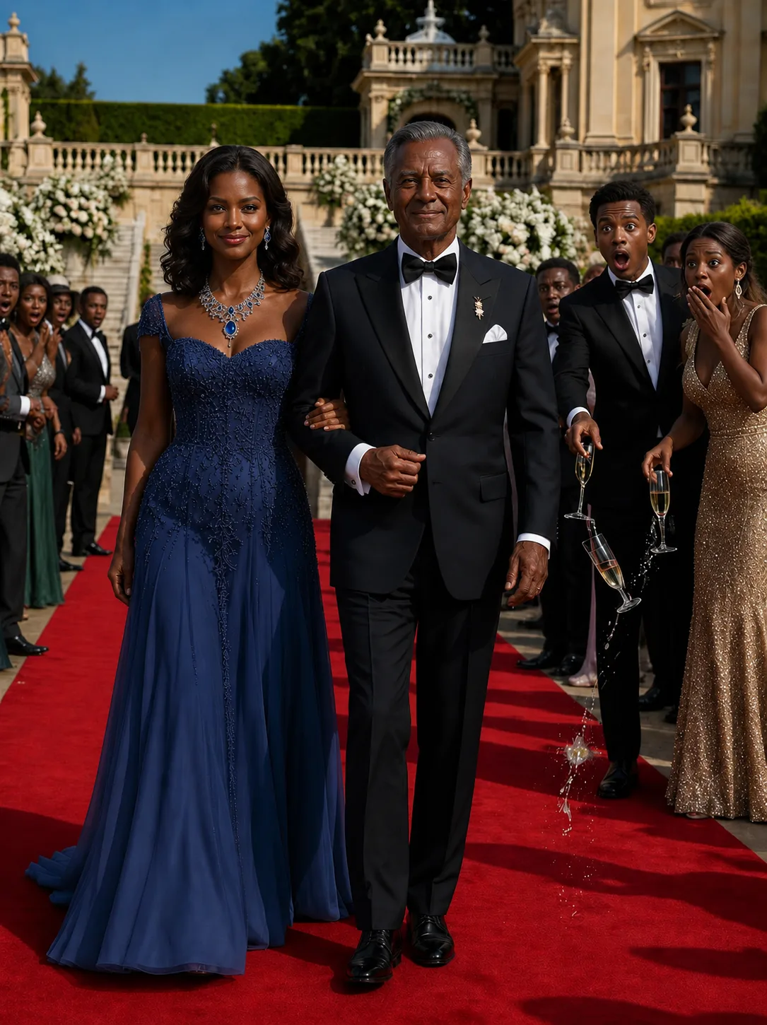 My Husband Kept Me Hidden at His Company Gala Because He Was Ashamed of My Thrift-Store Dress — Then His Billionaire Boss Saw My Necklace and Fell to His Knees