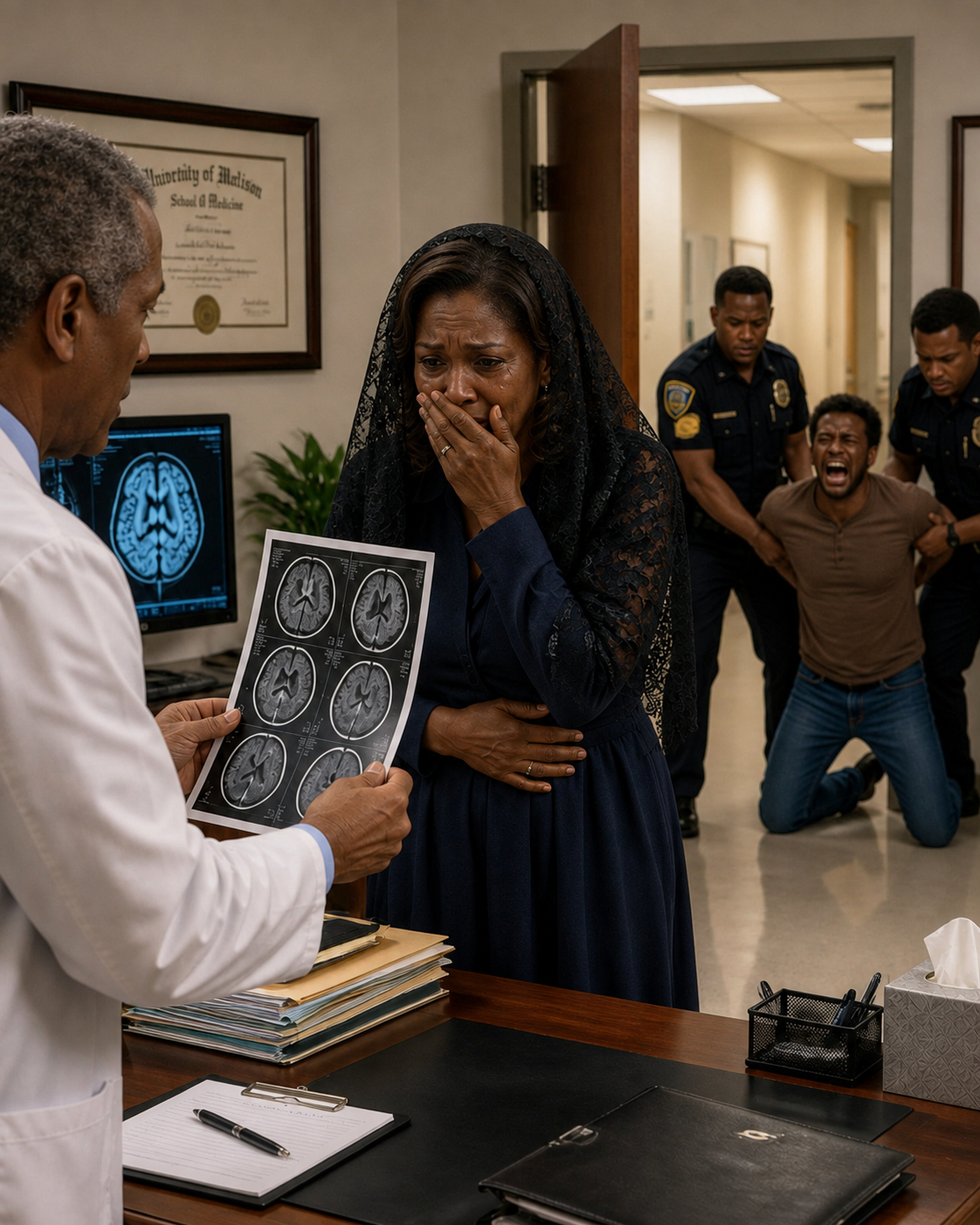 Two hours after my daughters funeral, my phone rang, and her doctor's voice came through low and urgent: "Come to my office right now. There's something you need to see — and don't tell anyone, especially your son-in-law."