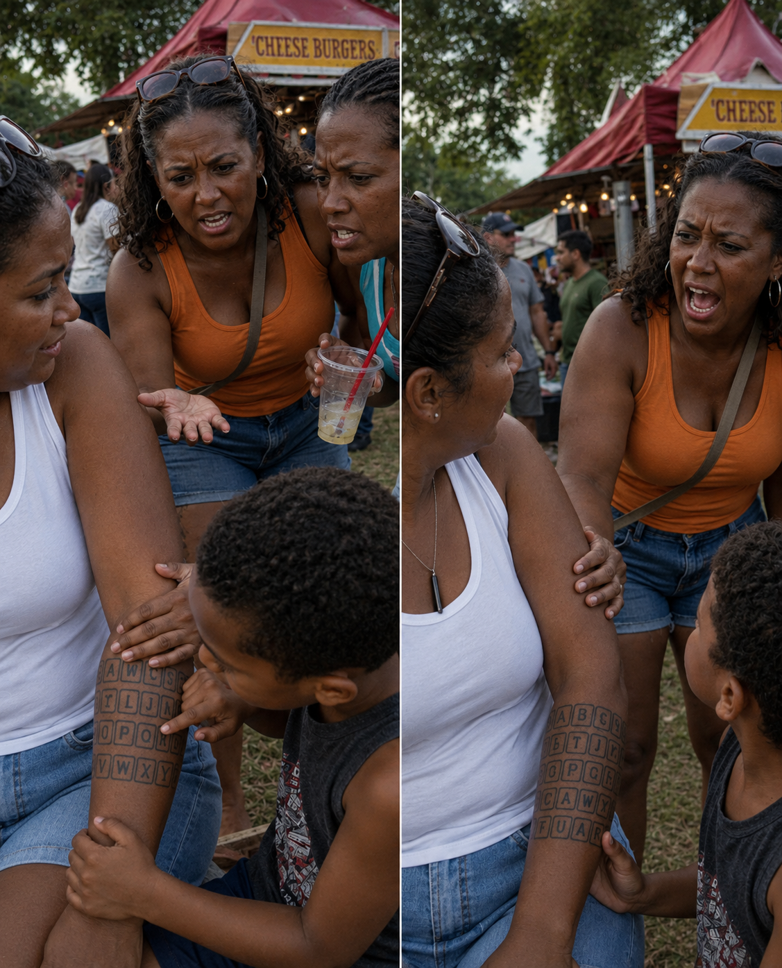 A Stranger Laughed at the Oversized Keyboard Tattoo a Mom Carried on Her Arm — Seconds Later, She Learned Exactly What It Was For