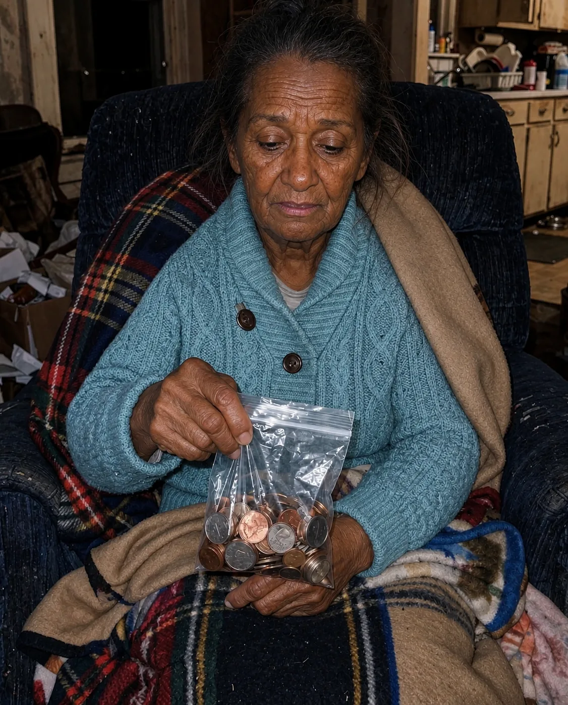 An Elderly Woman Tried to Pay for Her $15 Pizza in Coins—What I Did Next Changed Everything